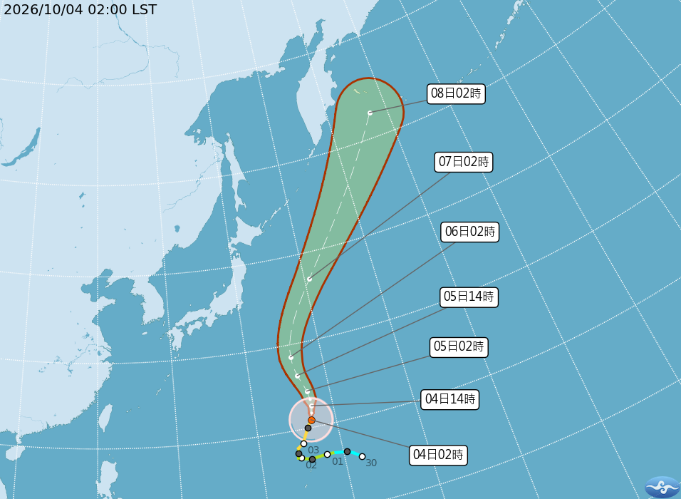 彩雲颱風-彩雲颱風動態-彩雲颱風路徑-颱風最新動態-颱風消息