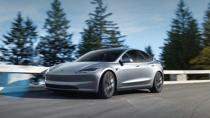 Tesla在海外發布改款Model 3,針對座艙、實用性機能提升。(圖/Tesla提供)