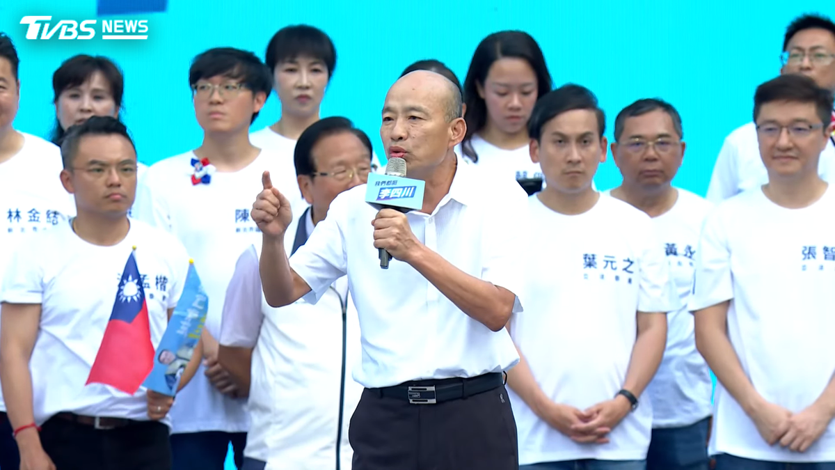 「韓流」重現板橋!韓國瑜站台憶高雄共事 喊「讓川伯苦盡甘來」