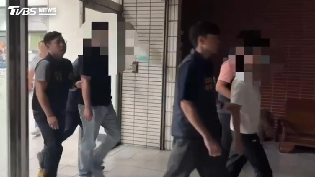 警方至今已逮捕9名涉案人。(圖/TVBS)