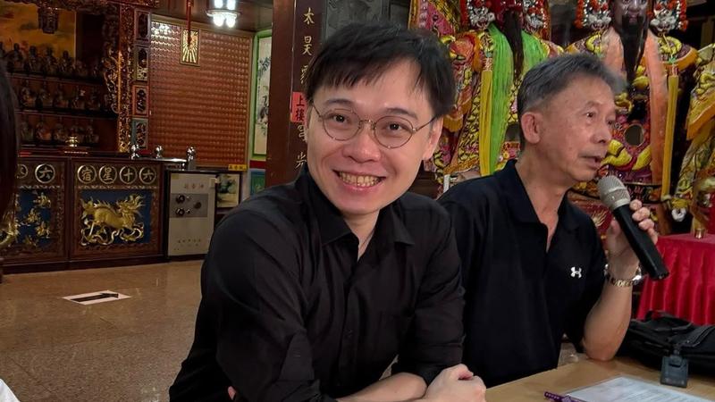 「核能流言終結者」創辦人黃士修喊話民進黨台北市長參選人沈伯洋「要辯論就來」。(圖/取自黃士修臉書)