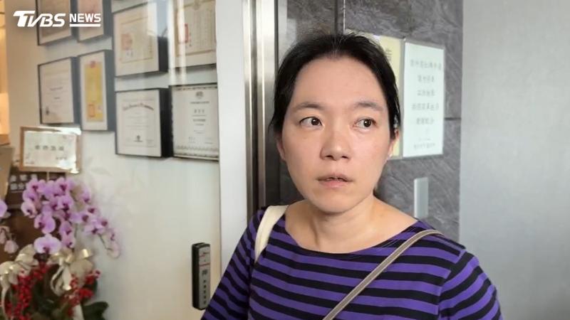 面對記者詢問教育基金風波落幕,陳幸妤認同心中大石落下,並與趙建銘「不再有交集」(圖/TVBS)