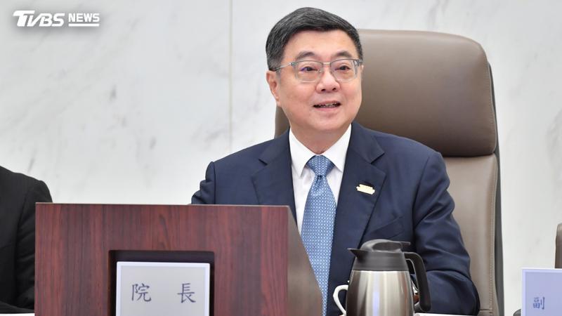 行政院長卓榮泰。(圖/TVBS)
