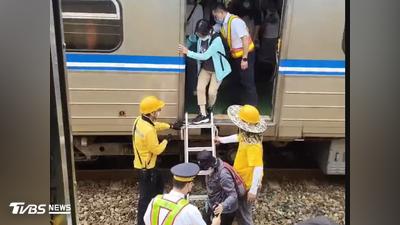 緊急鳴笛仍來不及!台鐵苗栗60歲男遭列車撞 頭骨破裂慘死