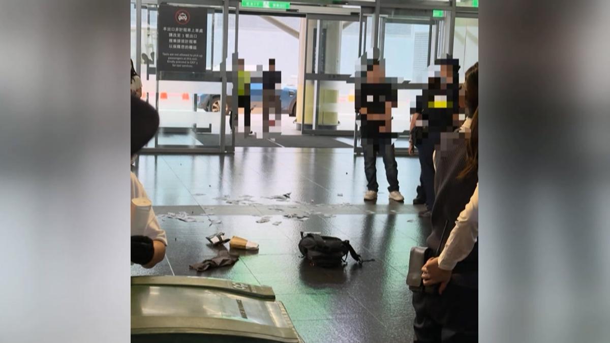 高鐵站驚見撒錢逃跑 休假警秒逮車手