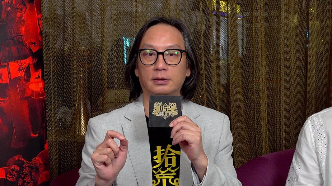 電影《拾荒法師》由彭氏兄弟執導,導演之一彭發分享創作的靈感。(圖/TVBS)