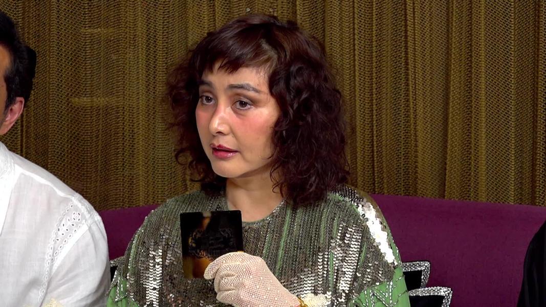 香港演員何超儀在片中詮釋「撿垃圾的法師」。(圖/TVBS)