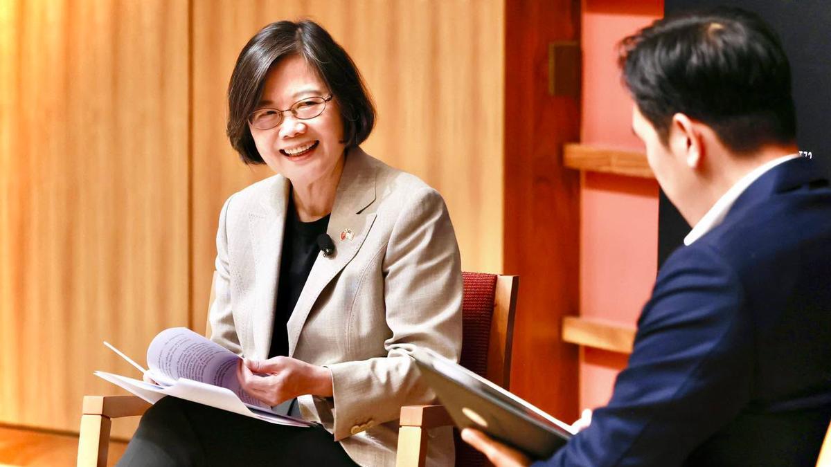 蔡英文史丹佛研討會晚宴談台灣國防 喊話與美「共創印太安全」