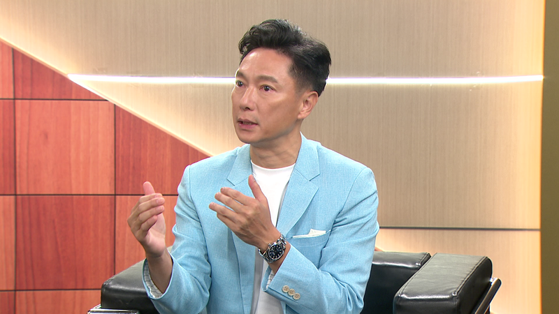 謝祖武分享近10年長照心聲。(圖/年代提供)