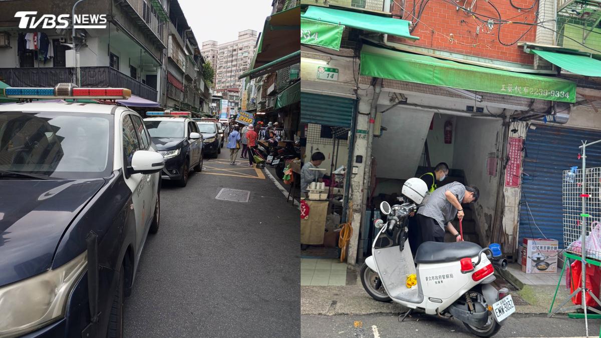 中年男興隆市場持刀咆哮 下秒「往自己脖子猛砍」命危送醫