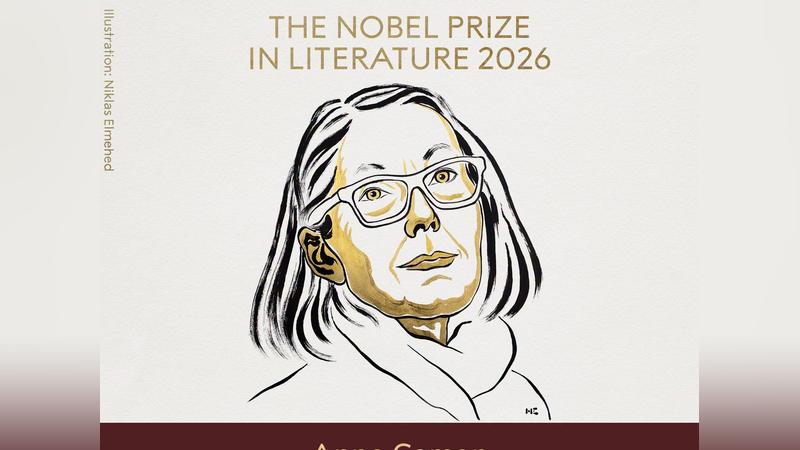 2026年諾貝爾文學獎由加拿大作家卡森(Anne Carson)摘下桂冠。(圖/翻攝自臉書Nobel Prize)