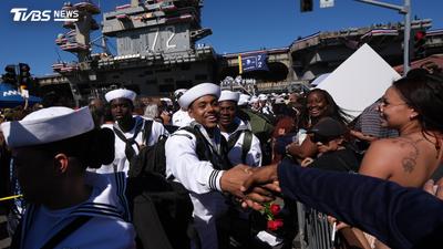 創紀錄出海265天!曾傳官兵心理健康惡化 林肯號結束任務抵母港