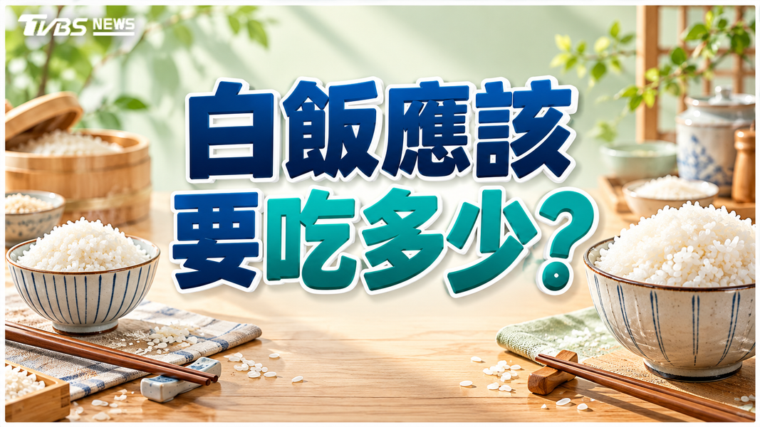 白飯是空熱量?專家破解精緻澱粉迷思 控血糖先看這兩項指標!(圖/TVBS)