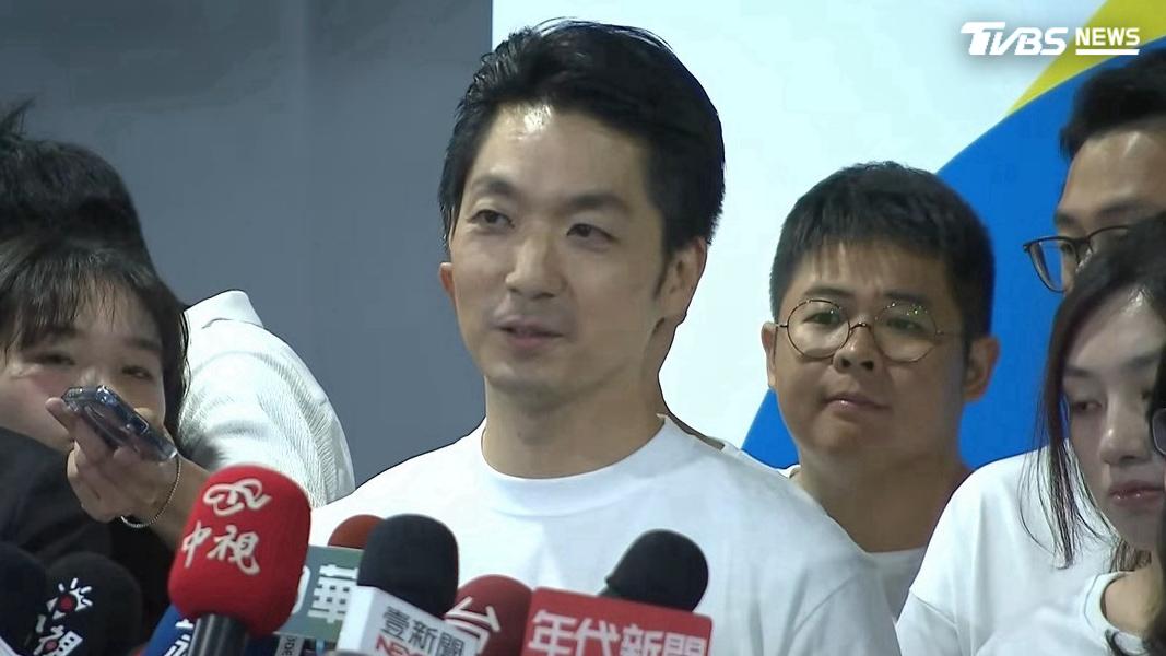蔣萬安今日公布競選主題曲《台北安可》,並宣布將在10月26日成立競選總部。(圖/TVBS)