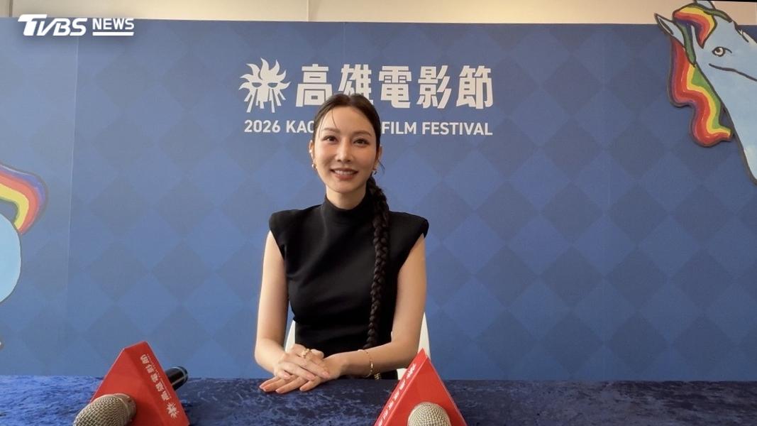 曾莞婷笑稱朱軒洋入圍後都沒打給她。(圖/羅子欣攝)