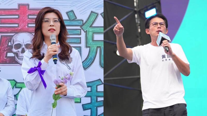 國民黨主席鄭麗文明天將前往高雄參加升旗典禮,不出席總統府國慶大會。(圖/翻攝自鄭麗文、黃國昌臉書)
