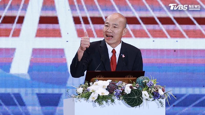 立法院長韓國瑜此次身兼國慶籌備委員會主委。(圖/黃城碩攝)