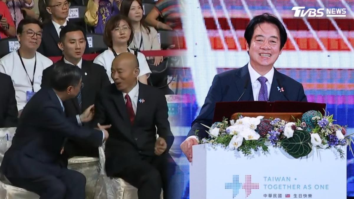 賴清德不忍了!國慶晚會突喊速審總預算 卓榮泰秒看韓國瑜做1動作