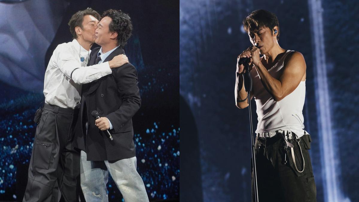 許志安睽違11年重返紅館開唱 陳奕迅驚喜現身上演「世紀一吻」