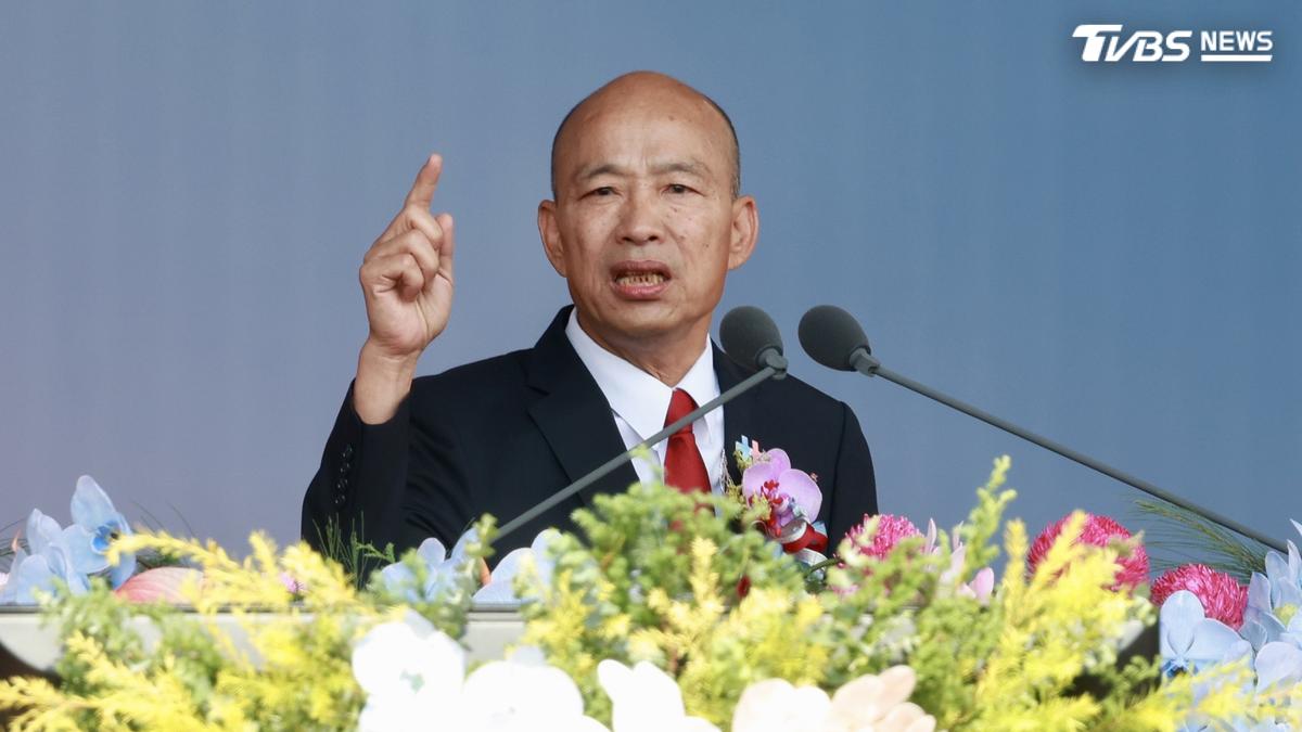 快訊/韓國瑜國慶喊「賴清德有政治潔癖」 再嗆:不能假民主真獨裁