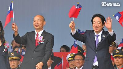 韓國瑜國慶談話開砲賴清德 總統府嗆「貽笑國際」:對外賓很拍謝