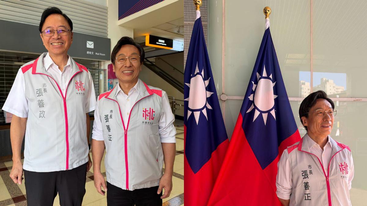 郭子乾模仿桃園市長!張善政夫人也驚呼「太像了」 本尊反應曝光