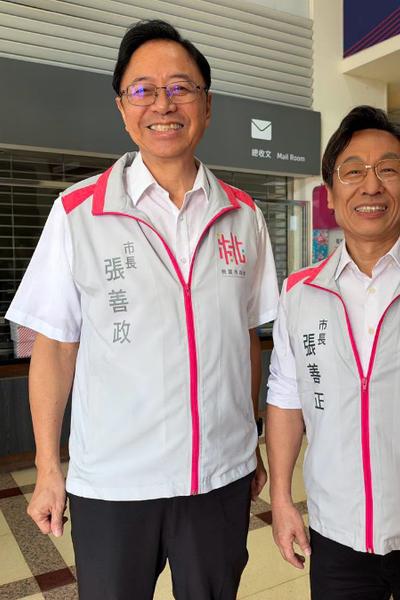 郭子乾模仿桃園市長!張善政夫人也驚呼「太像了」 本尊反應曝光