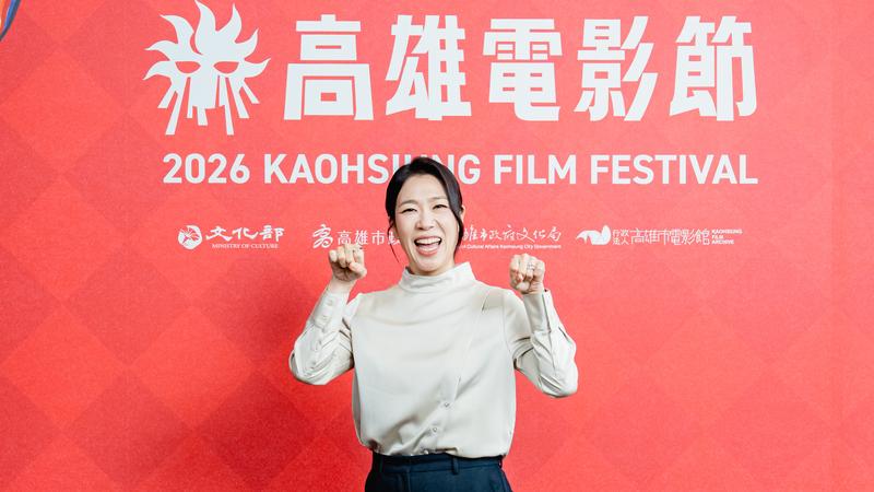 韓國知名女星廉惠蘭帶著新作《我的名字是》出席高雄電影節。(圖/高雄電影節提供)
