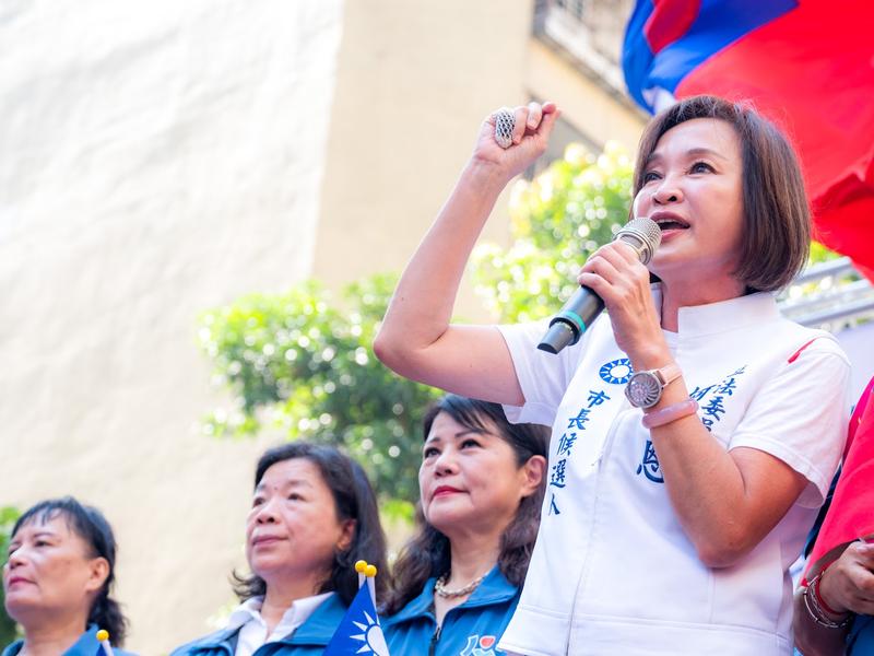 國民黨高雄市長參選人柯志恩。(圖/柯志恩辦公室提供)