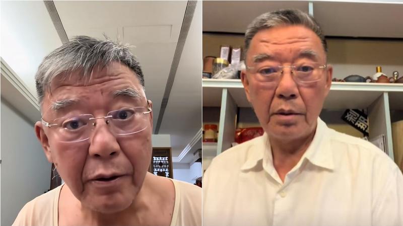 台灣資深男星李立群怒回應中國網友質疑。(圖/翻攝李立群小紅書、抖音)