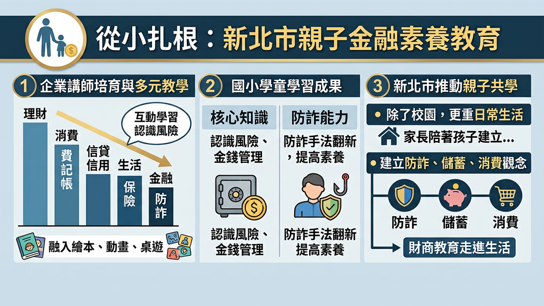 金融知識融入生活各階段 建立全民風險管理能力(圖/AI 生成)