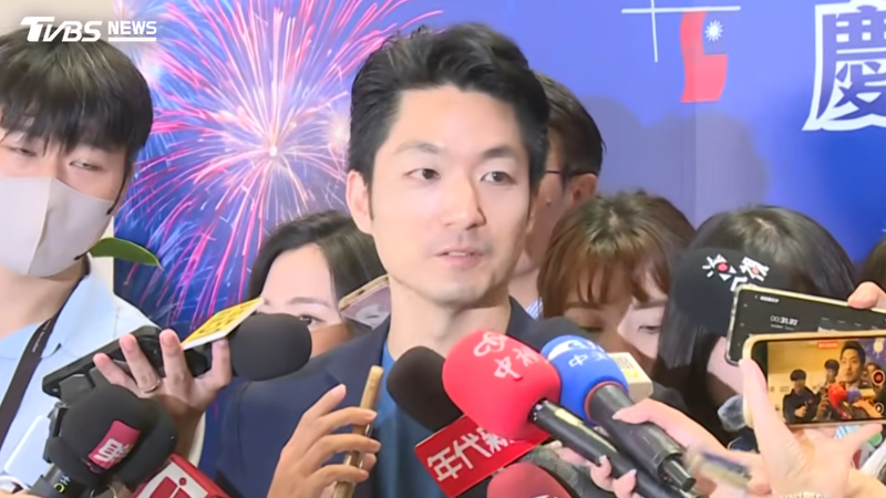 台北市長蔣萬安出席華僑節慶祝大會。(圖/TVBS)