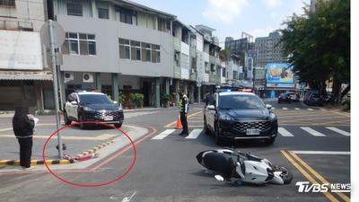 台中9歲女童「滑板車過馬路」被機車撞飛全身傷 家長慘吃罰單