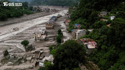 尼泊爾又山崩!當局急發「洪災警報」 籲下游沿岸居民撤離