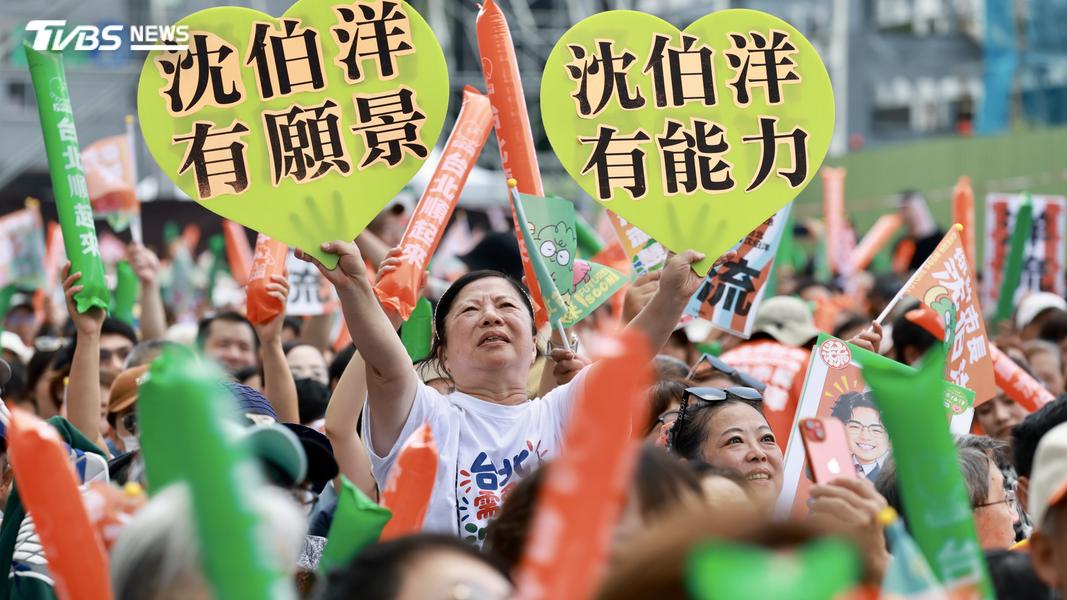 2026選舉-九合一大選台北市-台北市長選舉-沈伯洋台北市長-沈伯洋民調