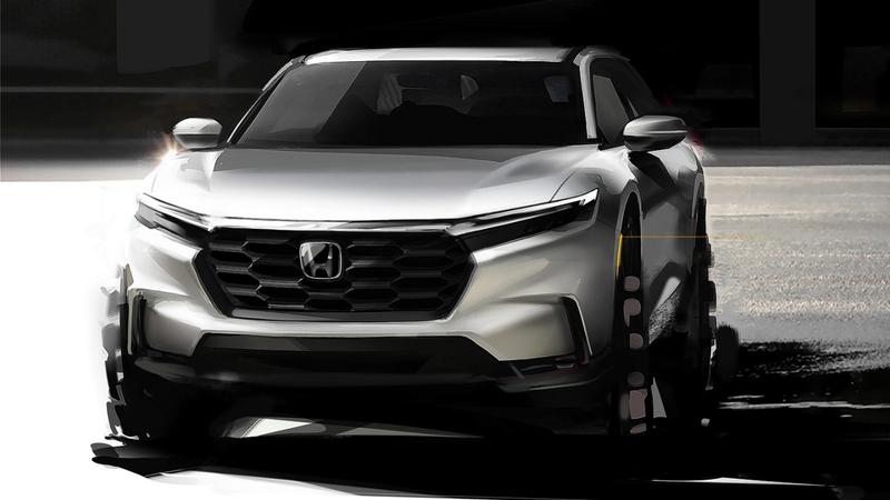圖為6代車型設計手稿。(圖/Honda提供)