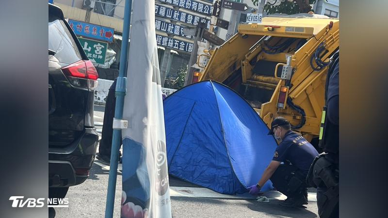彰化死亡車禍-彰化垃圾車-彰化車禍-清潔隊垃圾車-彰化婦人