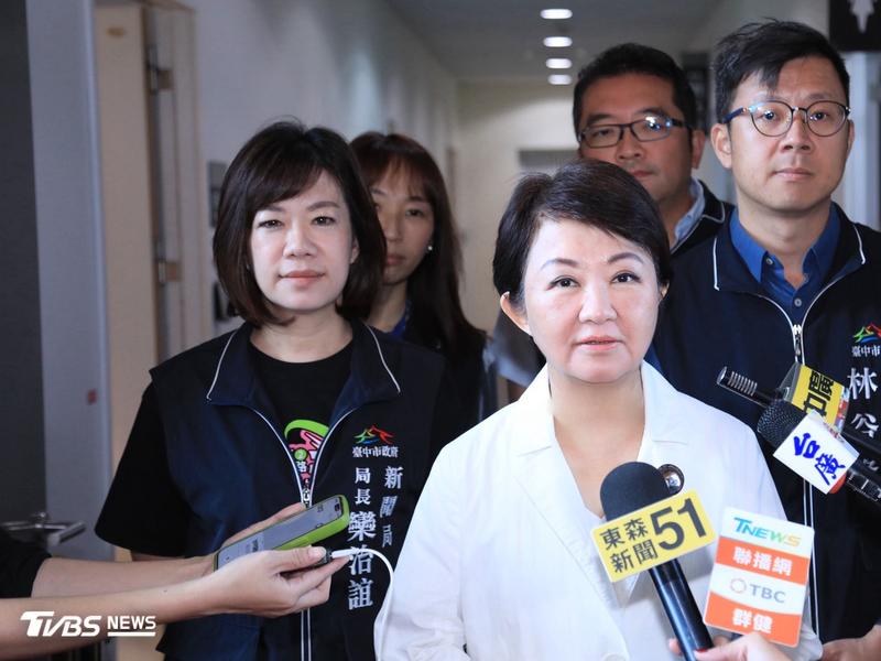 針對蔣萬安選情,盧秀燕認為有「緊張感」是好事。(圖/民眾提供)