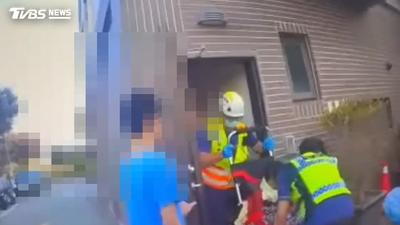 金門老夫妻爭吵爆衝突!夫疑持刀劃傷妻頸濺血送醫