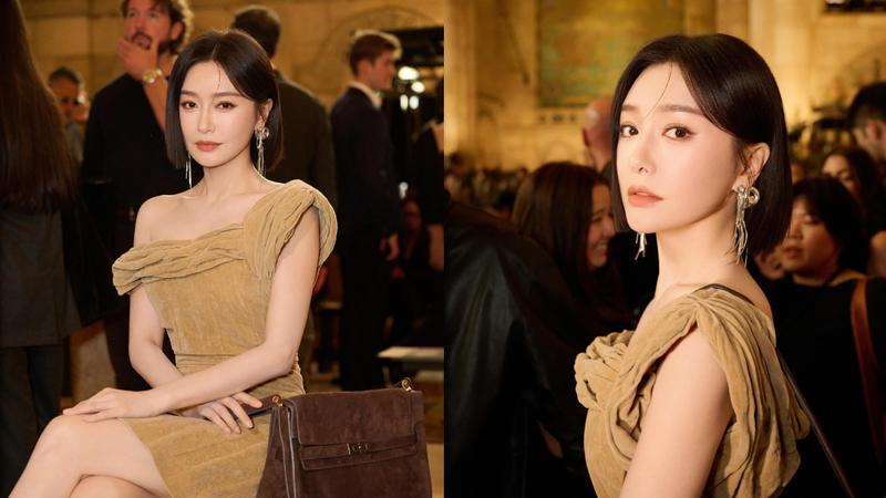 47歲中國女星秦嵐分享平時如何保養好身材與好臉蛋。(圖/翻攝自IG@qinlan__717)