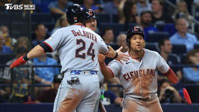 MLB/狂敲14安逆轉!守護者痛宰光芒牛棚 美聯冠軍賽1比0領先