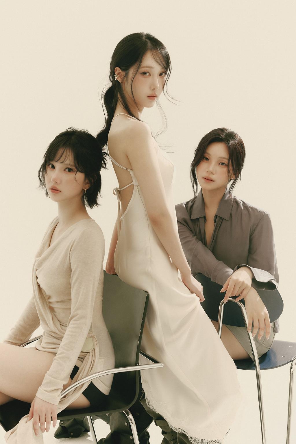 EUNHA、SINB、UMJI在GFRIEND再次組團出道，目前團名尚未定案。（圖／SHOW OFFICE提供）