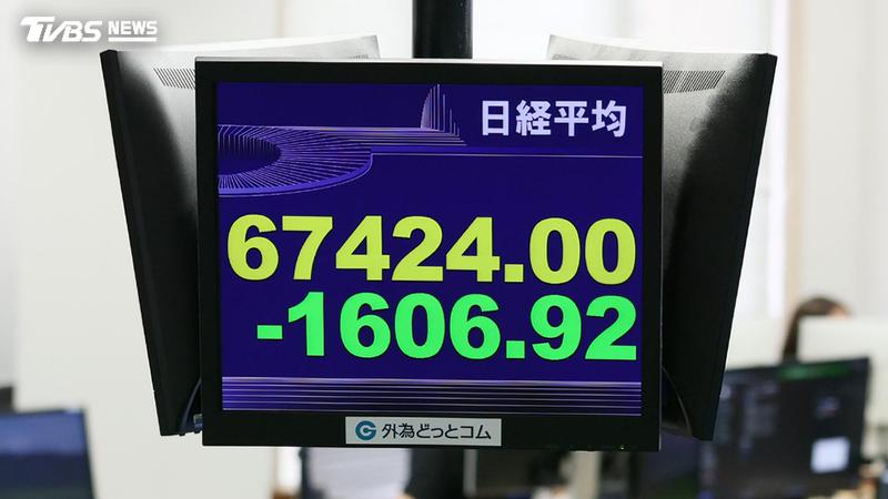 日本東京股市今(13)日開盤後大幅下挫。(圖/達志影像美聯社)