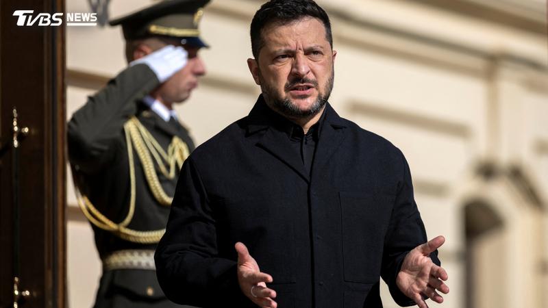 烏克蘭總統Volodymyr Zelenskyy。(圖/達志影像路透社)