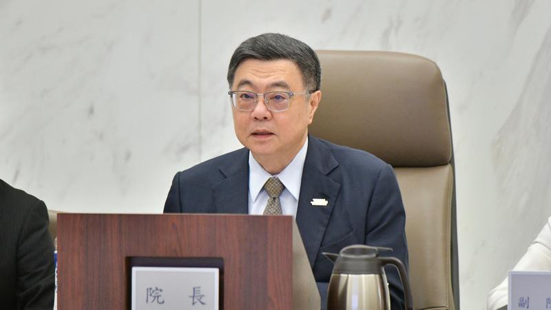 行政院長卓榮泰稱政府需要穩定能源供應和韌性。(圖/行政院提供)