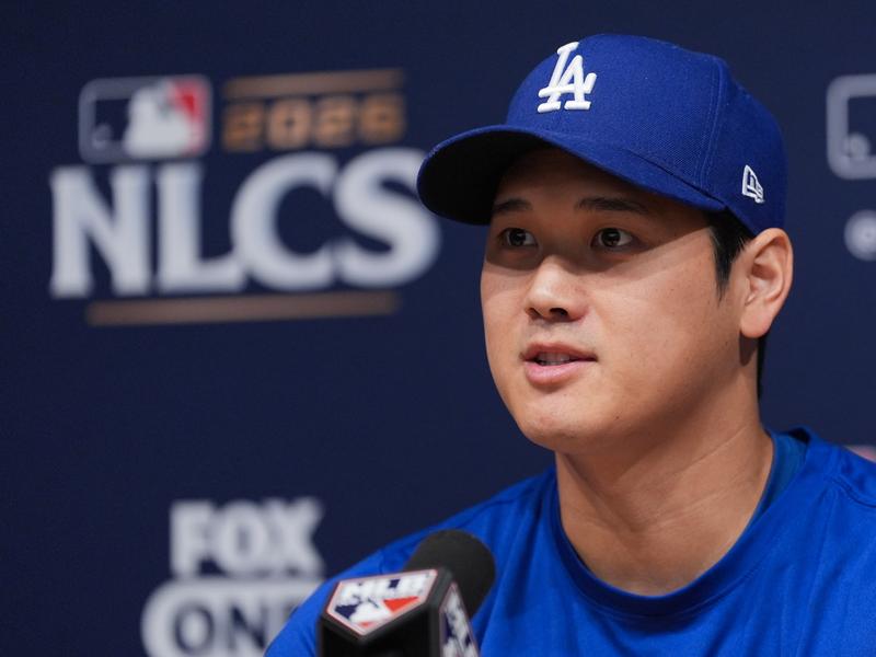 道奇日籍球星大谷翔平。(圖/達志影像美聯社)