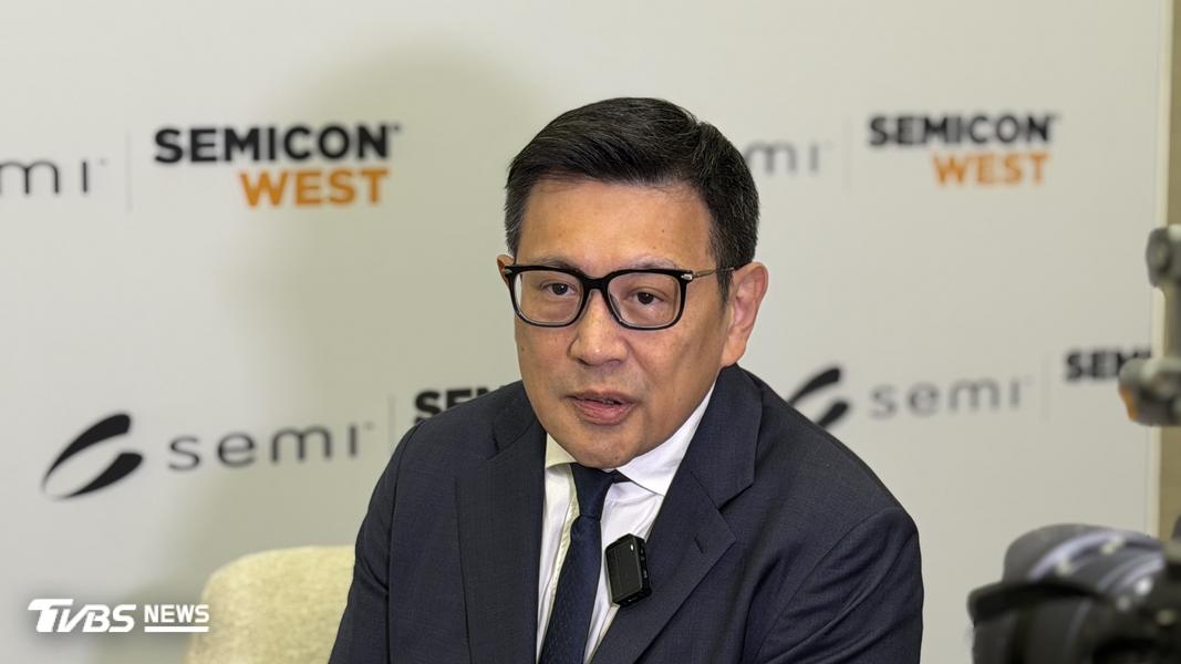 SEMI全球行銷長暨台灣區總裁曹世綸。(圖/黃貞怡攝)