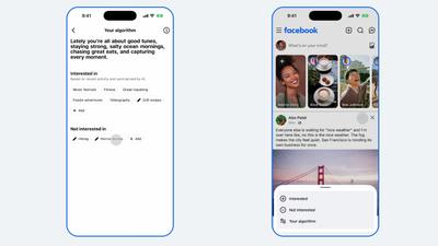 Meta推Facebook新功能Your Algorithm 用戶可用文字調整AI推薦內容