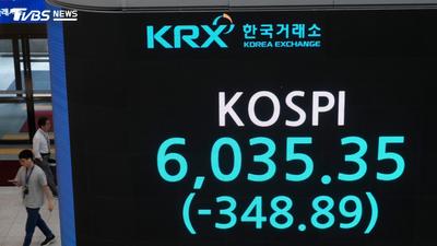 亞股大崩盤!韓股慘摔7%觸發交易限制 日經狂瀉逾3000點