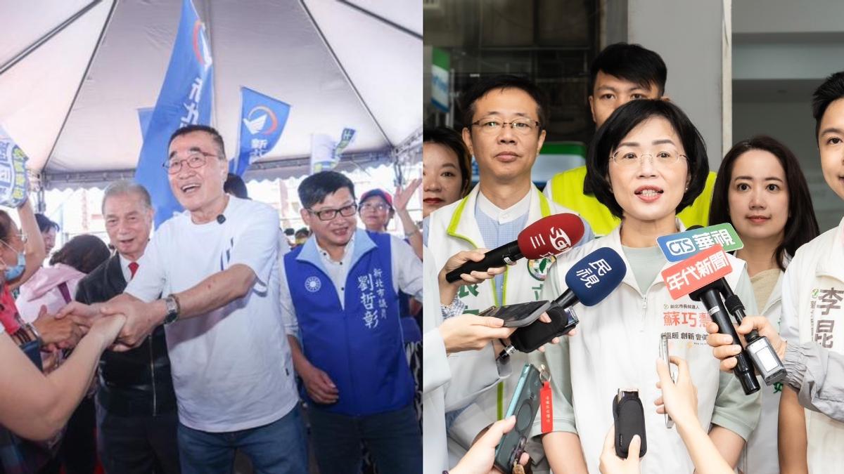 鉅聞民調/新北激戰!李四川45.74%略勝蘇巧慧「不到1%」